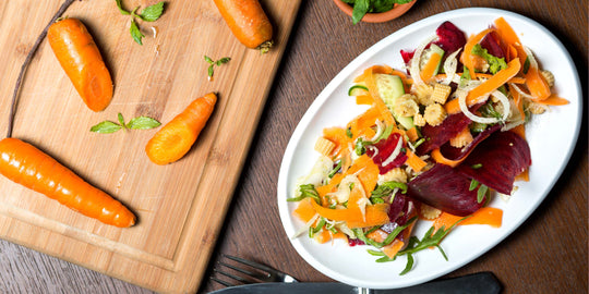 Beet and Tangerine Salad with Lemon-Scallion Dressing