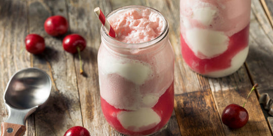 Summer Chia Seed Jam Float