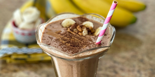 Chocolate Peanut Butter Hormone Balancing Smoothie