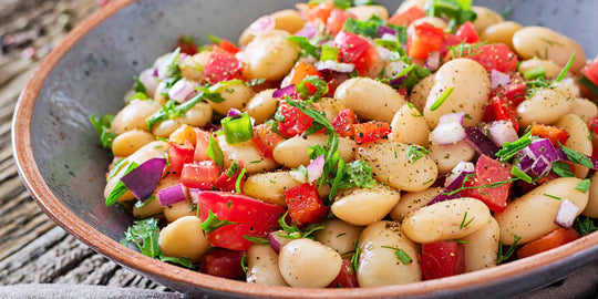 Italian Sub Dense Bean Salad: A Protein-Packed, Flavorful Twist