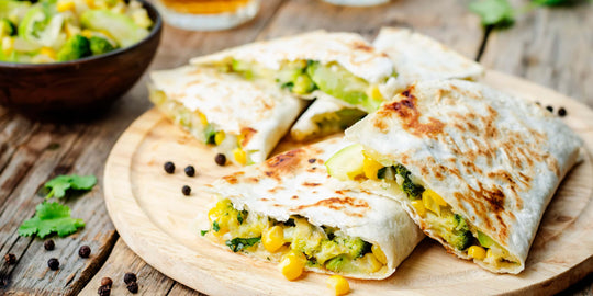 Zesty Southwest Corn Quesadillas