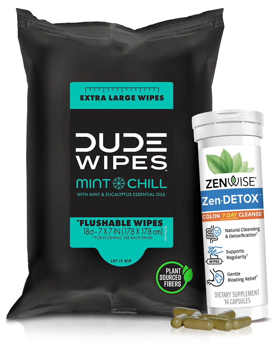 ZenDETOX™ + Dude Wipes®