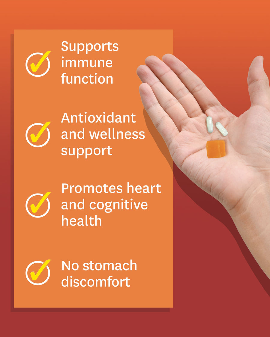 Omega 3 Gummies and Liposomal Vitamin C