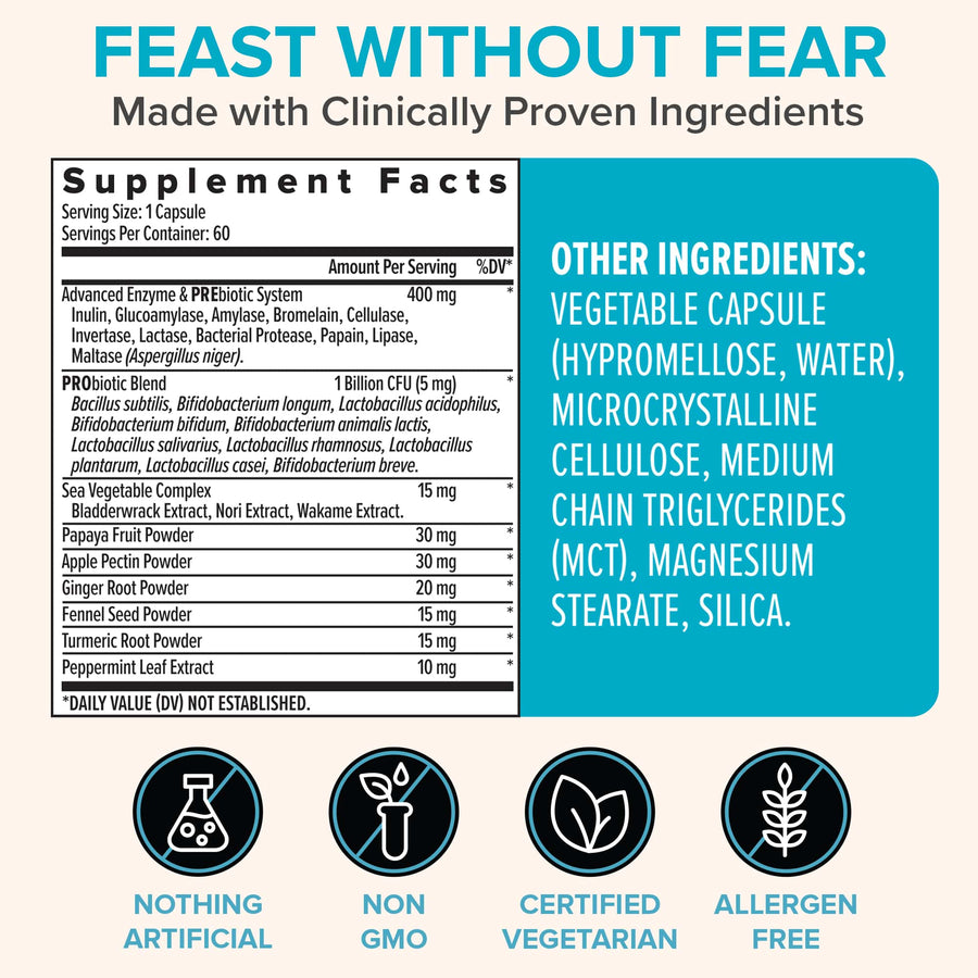 Digestive Enzymes PLUS Probiotics