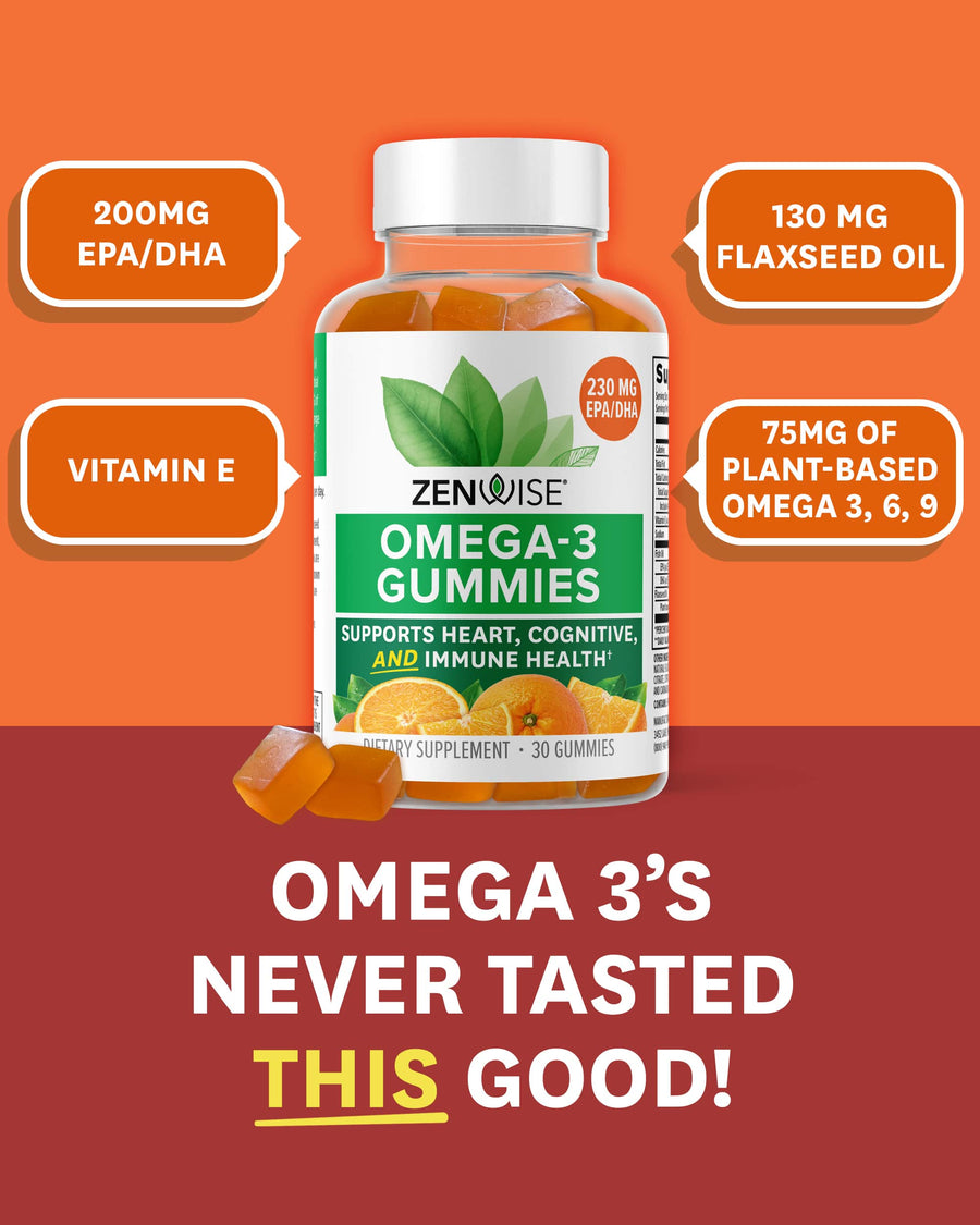 Omega 3 Gummies and Liposomal Vitamin C