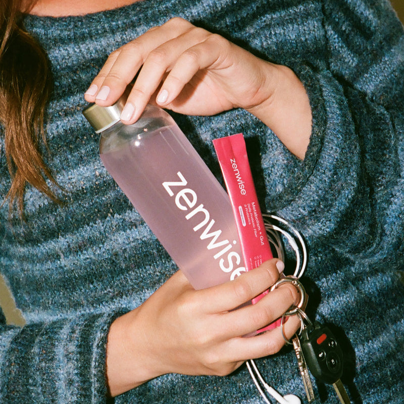 Glass Water Bottle