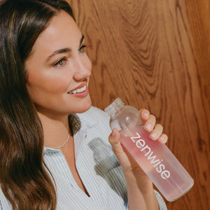 Glass Water Bottle