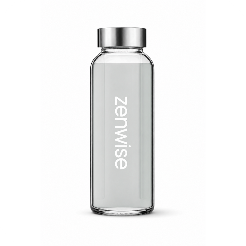Glass Water Bottle