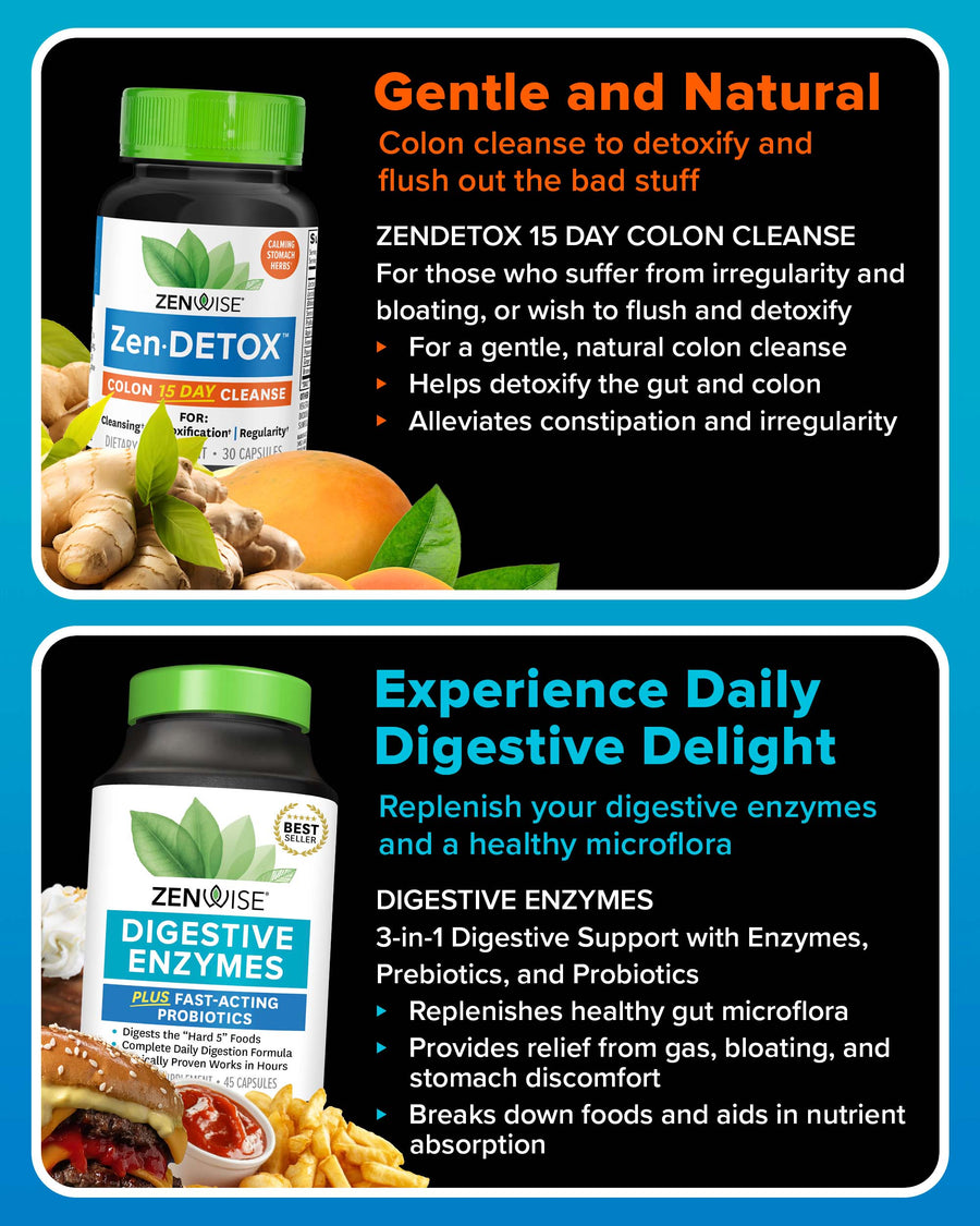 Digestive Enzymes + ZenDetox