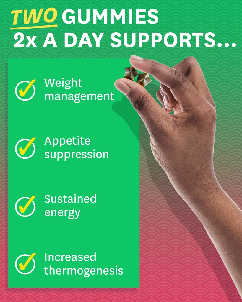 Fat Burner Gummies With Green Tea Zenwise