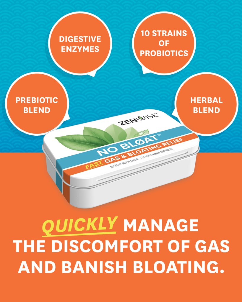 No Bloat Travel Tins